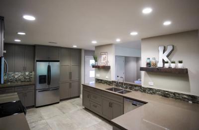 Open kitchen overview