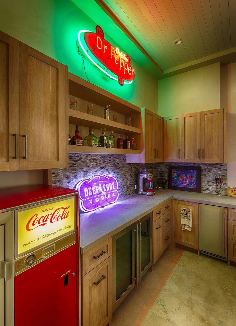 Living space of Kahanek custom home